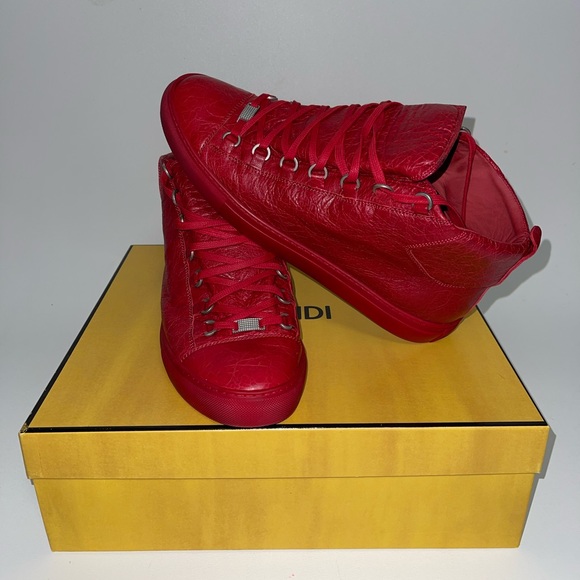 BALENCIAGA Men's leather sneakers! - Picture 8 of 12